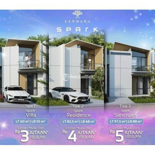Dijual Rumah Cluster Cendana Spark Lippo Cikarang Tipe 2 Kamar Tidur Cash Back 31 Juta - Bekasi Kota Jawa Barat