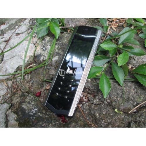 Hape Mewah Vertu V1 Versi China Body Metal Kulit Koleksi Pribadi