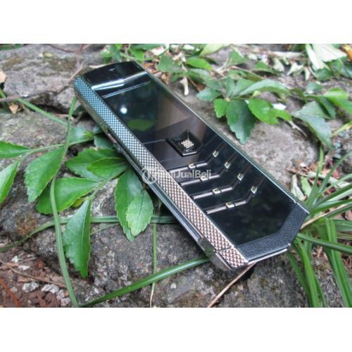 Hape Mewah Vertu V1 Versi China Body Metal Kulit Koleksi Pribadi