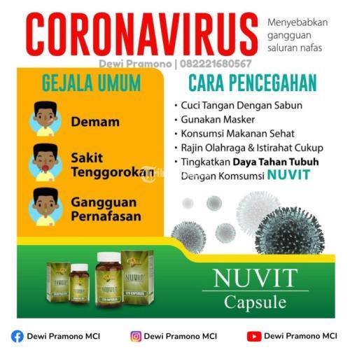 Jual NUVIT Suplemen Kesehatan Vitamin Imun Booster, 082221680567, Dewi Pramono