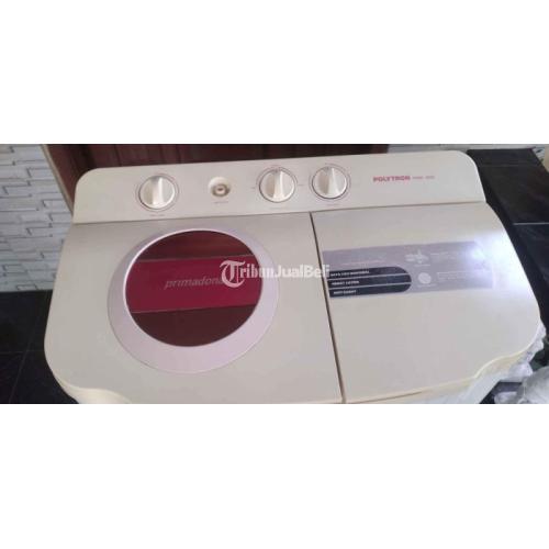 Mesin Cuci Polytron 2 Tabung Seken Fungsi Normal Murah - Sidoarjo