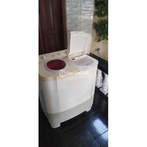 Mesin Cuci Polytron 2 Tabung Seken Fungsi Normal Murah - Sidoarjo