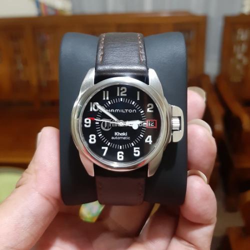 Jam tangan clearance hamilton khaki automatic