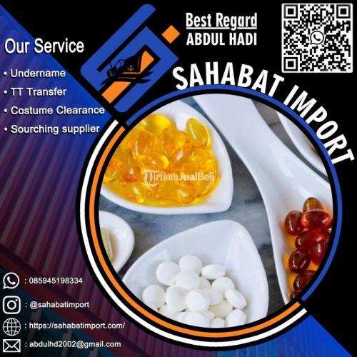 Jasa import vitamin | Sahabat import | 085945198334