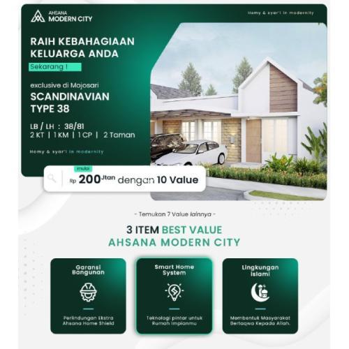 Perumahan 2 Lantai di Menanggal Mojosari