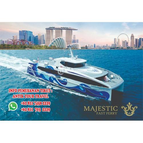 JADWAL KAPAL LAUT MAJESTIC FAST FERRY SINGAPORE BATAM