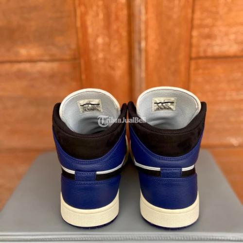 Sepatu Sneakers Air Jordan 1 Mid Deep Royal US 9 / EUR 42,5 VNDS Fullset - Bekasi