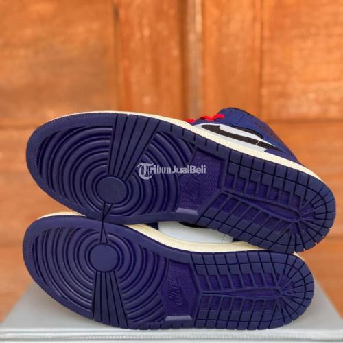 Sepatu Sneakers Air Jordan 1 Mid Deep Royal US 9 / EUR 42,5 VNDS Fullset - Bekasi