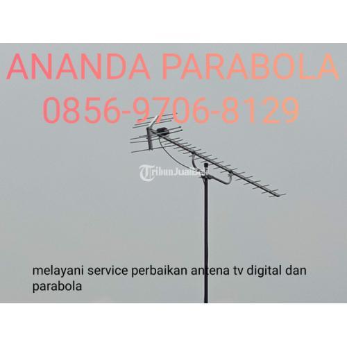 Jasa pasang antena tv digital dan parabola manggabesar