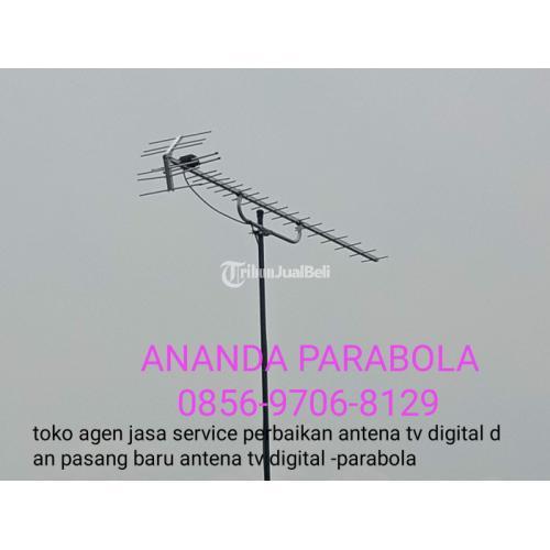 Jasa pasang antena tv digital dan parabola manggabesar