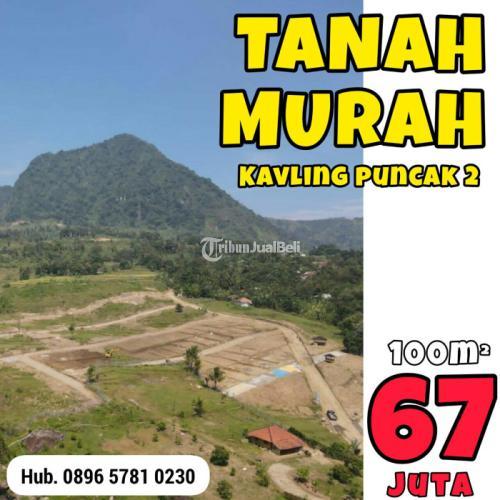Dijual Tanah Kavling Murah Pinggir Jalan Raya Puncak 2 Akses Mobil Dekat Cibubur - Jakarta Barat