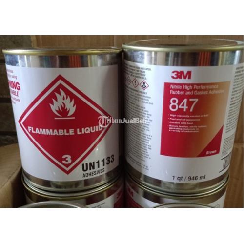 nitril rubber gasket adhesive scoth 3M 847,Lem karet high performance