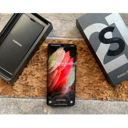 HP Samsung S21 Ultra 12/256GB SEIN Bekas Fullset Nominus IMEI Aman - Jakarta Utara