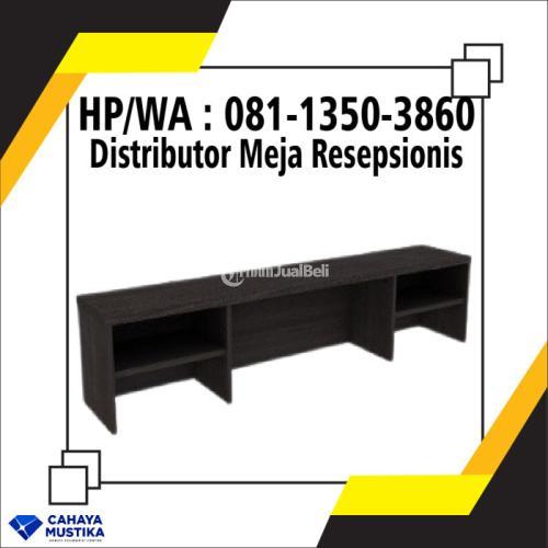 HP/WA : 081-1350-3860 - Distributor Harga Meja Counter Resepsionis Surabaya