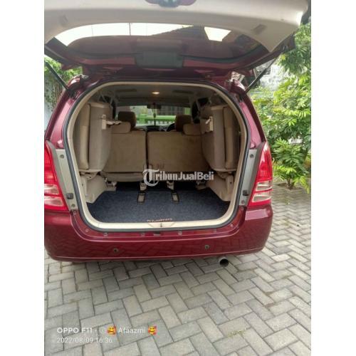 Mobil Toyota Kijang Innova 2005 Bekas Warna Merah Bodi Mulus Siap Pakai - Kediri