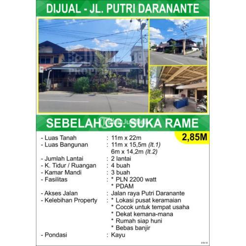 Dijual Rumah Putri Dara Nante 2 Lantai 4KT 3KM - Pontianak, Kalimantan Barat