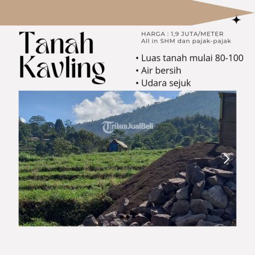 Jual Tanah Kavling Luas dan Udara Sejuk - Bandung