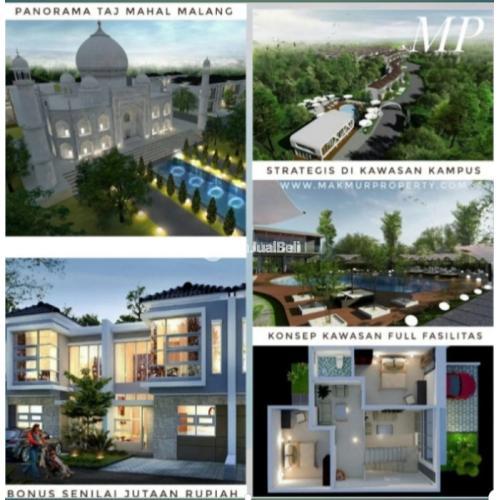 Dijual Rumah Perumahan Elit Mewah 2 Lantai 500 Meter ke Kampus UNMUH - Malang