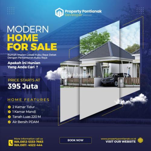 Dijual Rumah Baru Type 50 Jl Wonodadi 1 Ayani 2 - Kubu Raya