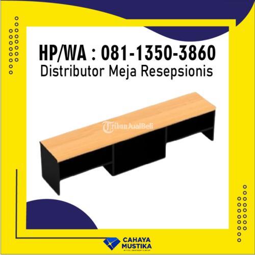 HP/WA : 081-1350-3860 - Distributor Meja Resepsionis Kantor Minimalis Surabaya