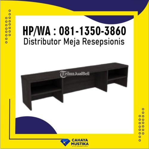 HP/WA : 081-1350-3860 - Distributor Meja Resepsionis Kantor Minimalis Surabaya