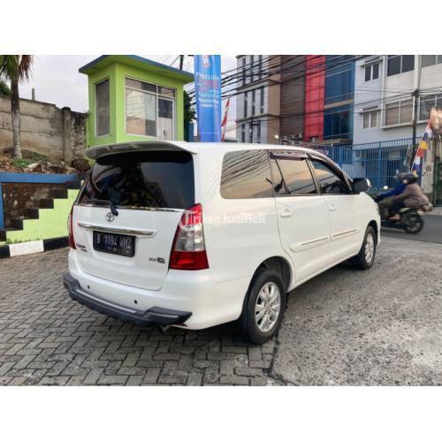 Mobil Toyota Kijang Innova G AT Bensin 2013 Bekas Siap Pakai Orisinil Pajak On - Jakarta Selatan