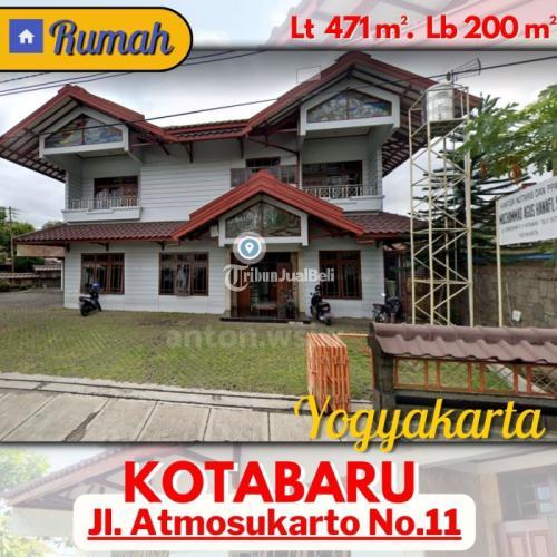 Rumah Kotabaru 2 Lantai 2 Muka Cocok Untuk Kantor SHM Parkir Luas - Yogyakarta