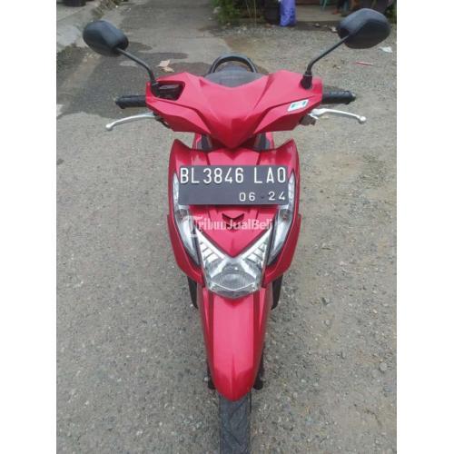 Honda Beat 2014 merah orisinil