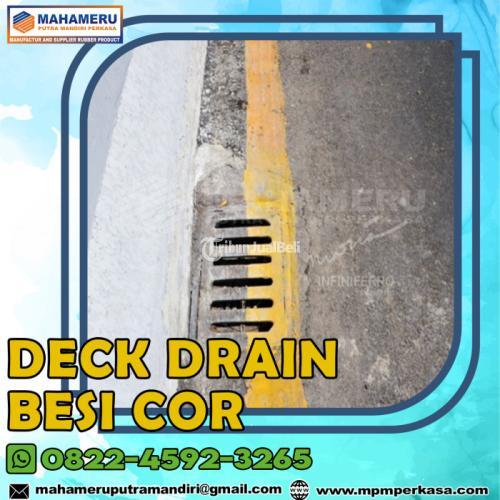 Distributor Deck Drain Cast Iron - Manado