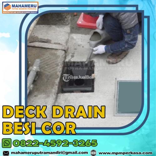Distributor Deck Drain Cast Iron - Manado