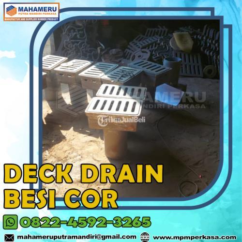 Distributor Deck Drain Cast Iron - Manado