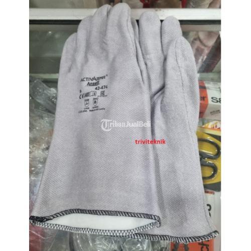 sarung tangan ansell activarmr 42474 tahan panas,hand glove crussader