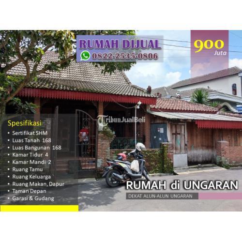 Dijual Rumah Joglo Etnik Kusen Full Kayu Jati Dekat Alun-Alun Kota Ungaran - Semarang