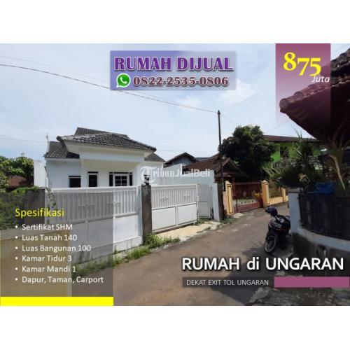 Dijual Rumah LT 140m2 LB 90m2 Putih Dekat Exit Tol Ungaran - Semarang