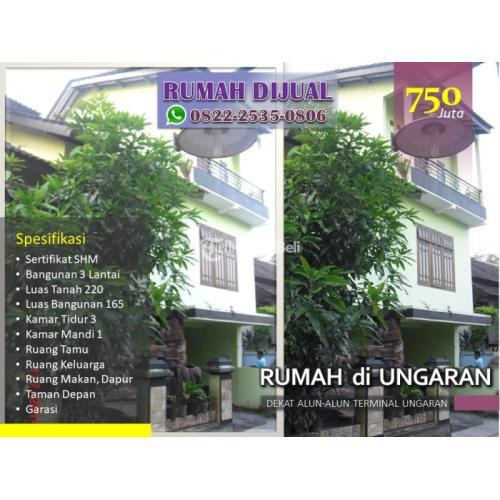 Dijual Rumah Semarang Hijau 3 Lantai di Ungaran Barat - Semarang