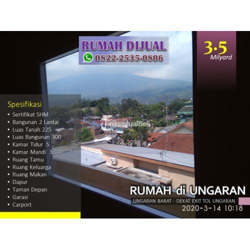 Dijual Rumah Mewah 2 Lantai 5KT 3KM Dekat Exit Tol Ungaran - Semarang