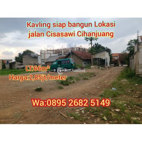 Dijual Tanah Kavling Siap Bangun Lokasi Jalan Cisasawi Cihanjuang - Bandung