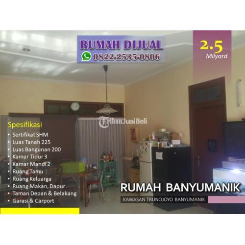 Dijual Rumah Pojok Luas Strategis Banyumanik LT 225 - Semarang