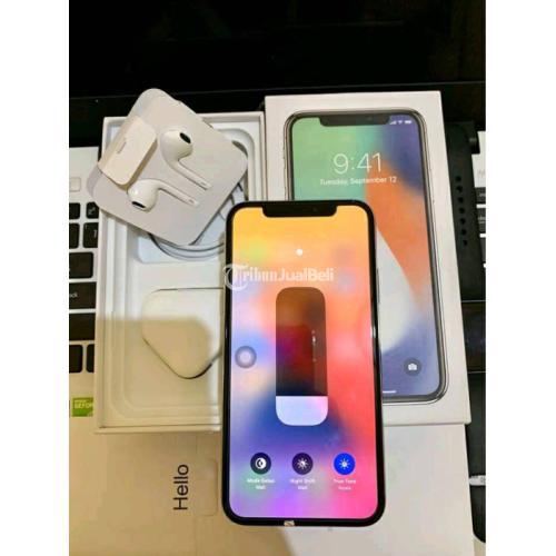 Hp Iphone X 256 Gb Bekas Fullset Siap Pakai Kondisi Mulus Seperti Baru