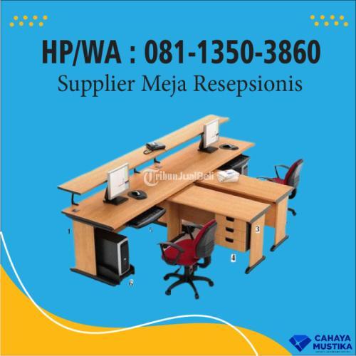 Supplier Meja Receptionist Custom Surabaya