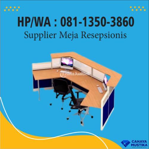 Supplier Meja Receptionist Custom Surabaya