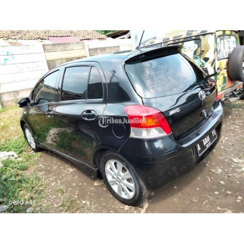 Mobil Toyota Yaris S 2012 Hitam Seken Siap Pakai - Tangerang