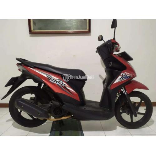 Honda Beat Merah 2015 Plat B Pajak Hidup Sehat Terawat - Bekasi