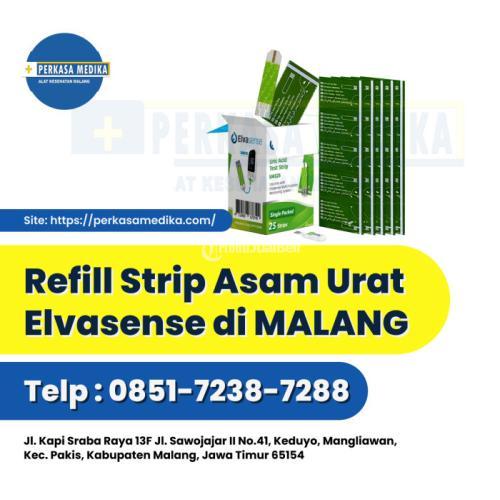 Jual Refill Strip Asam Urat di Malang Elvasense 3in1 EMS10 - Malang