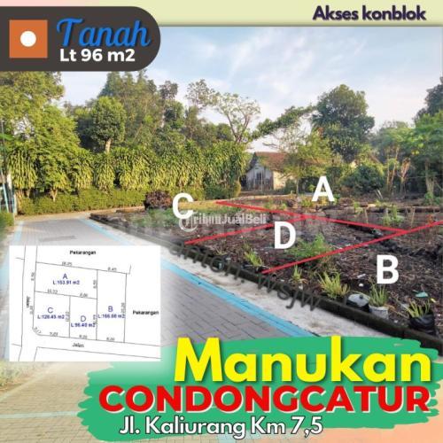 Tanah Kavling Jogja Condongcatur timur Jl Kaliurang Km 75 Lt 96 m - Sleman Yogyakarta