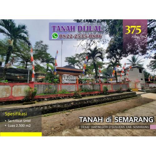 Dijual Tanah Semarang Kebon Luas Dekat SMP N 2 Susukan Harga Per Meter ...