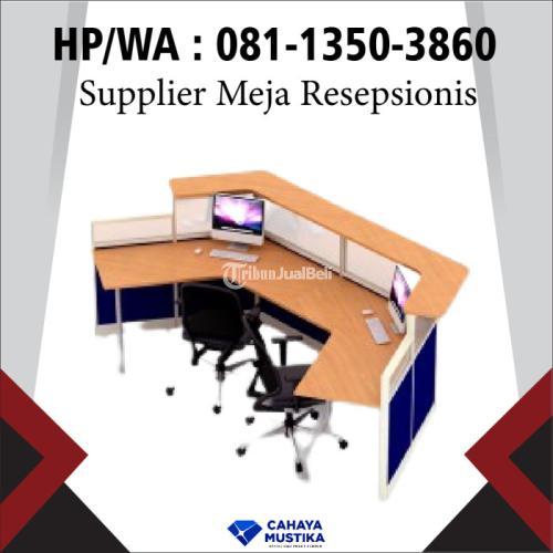 Supplier Meja Resepsionis Lengkung Surabaya