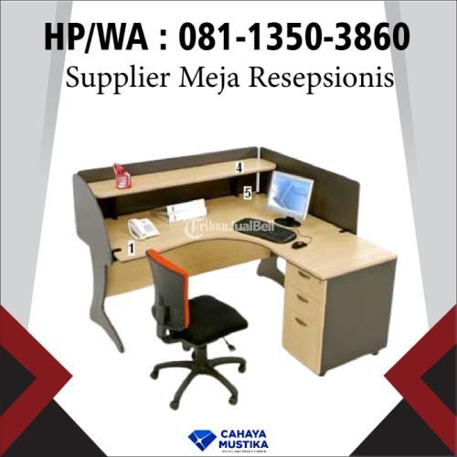 Supplier Meja Resepsionis Lengkung Surabaya