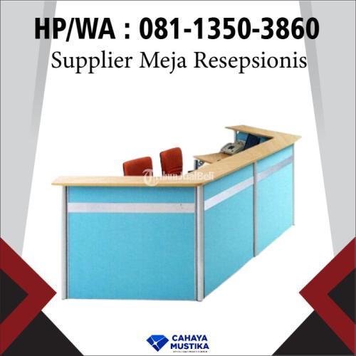 Supplier Meja Resepsionis Lengkung Surabaya