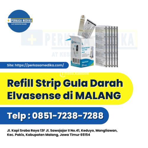 Tempat Jual Refill Strip Gula Darah di Malang Elvasense 3in1 EMS10